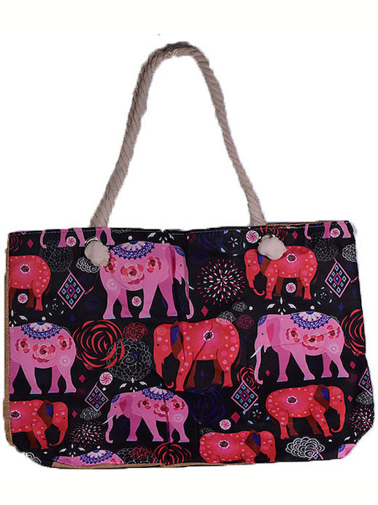 Τσάντα Θαλάσσης Tote Bag Ελέφαντας 52cm
