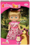 Simba Masha and the Bear Pink Outfit Puppe für 3++ Jahre 11cm.