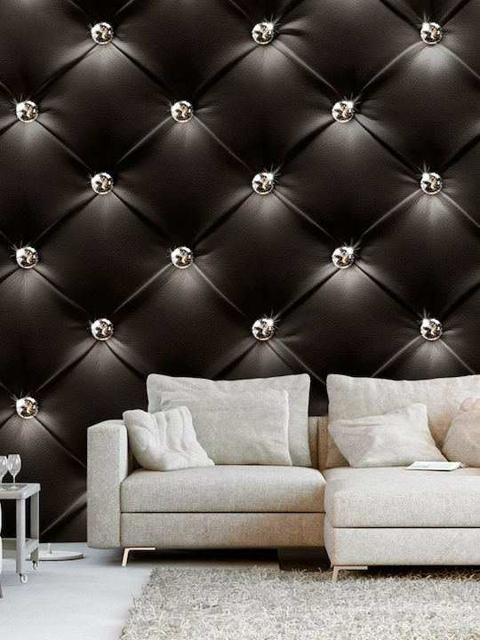 Wall Mural Fabric Black L150xW105cm