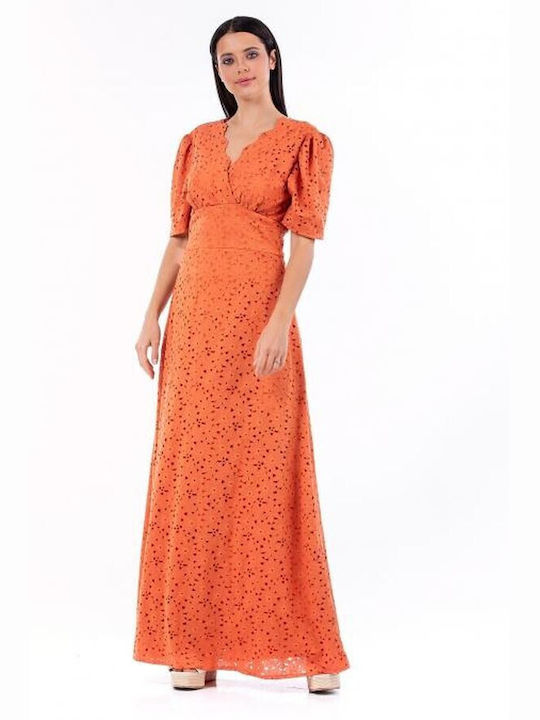 Bellino Summer Maxi Dress Orange