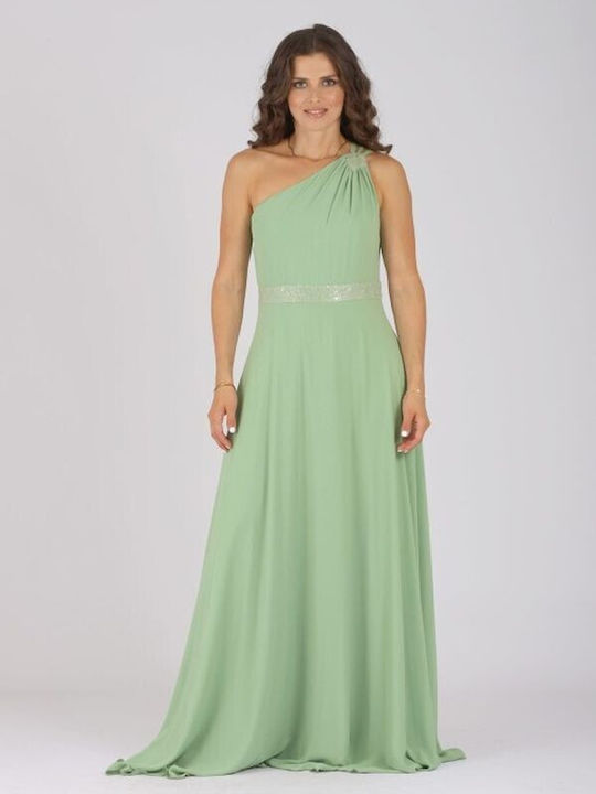 Bellino Maxi Dress for Wedding / Baptism Green