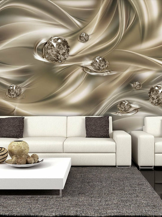 Wall Mural Fabric Gold L100xW70cm