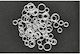 Meyco Metallic Link for Jewelry from Silver Thickness 3mm. Set 200pcs