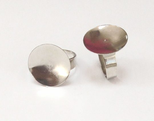 Kostibas Fashion Metallic Ring Base Set 50pcs