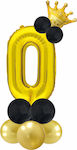 Set of 19 Balloons Foil Gold Marriage Numbers