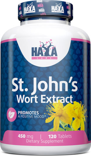 Haya Labs St. Jonh's Wort 450мг 120 табове