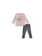 Trax Kids Set with Leggings Winter 2pcs Pink