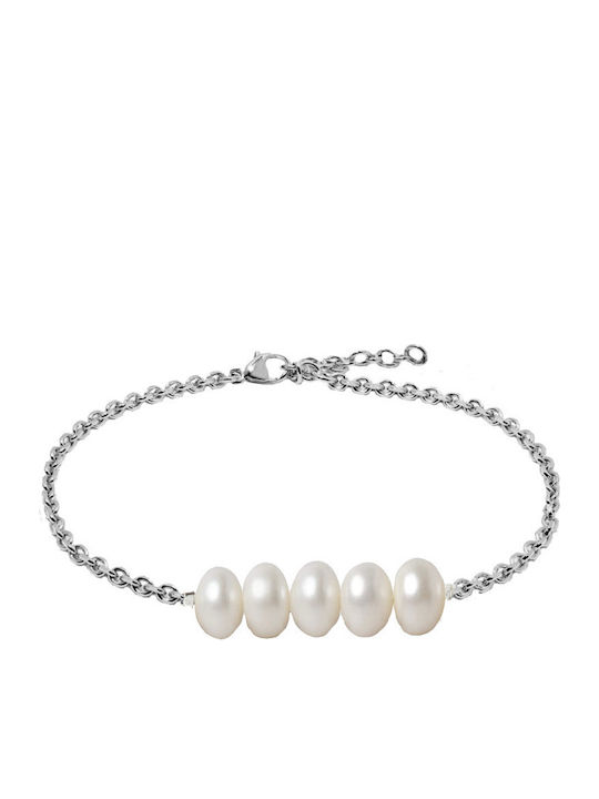 Theodora's Jewellery Αλυσίδα Ποδιού από Ατσάλι