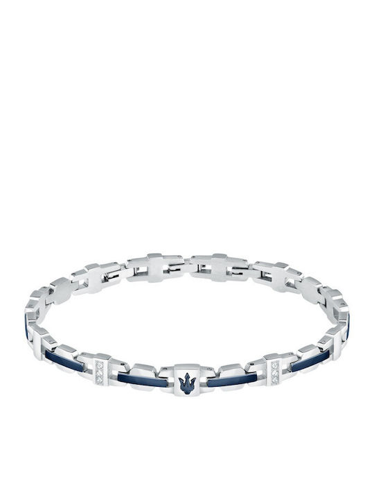 Maserati Bracelet ARM RING made of Steel with Zircon