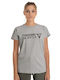 Magnetic North Women's Athletic T-shirt Gray