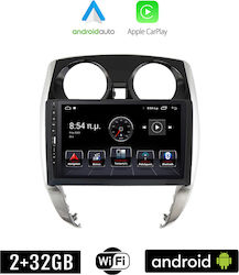 Booma Sistem Audio Auto pentru Nissan Notă 2012> (Bluetooth/USB/WiFi/GPS/Apple-Carplay/Android-Auto) cu Ecran Tactil 9"