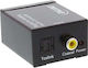 InLine Μετατροπέας RCA / Toslink female σε RCA female Κόκκινο 1τμχ 65002