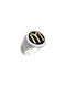 Hillas Herren Ring aus Silber