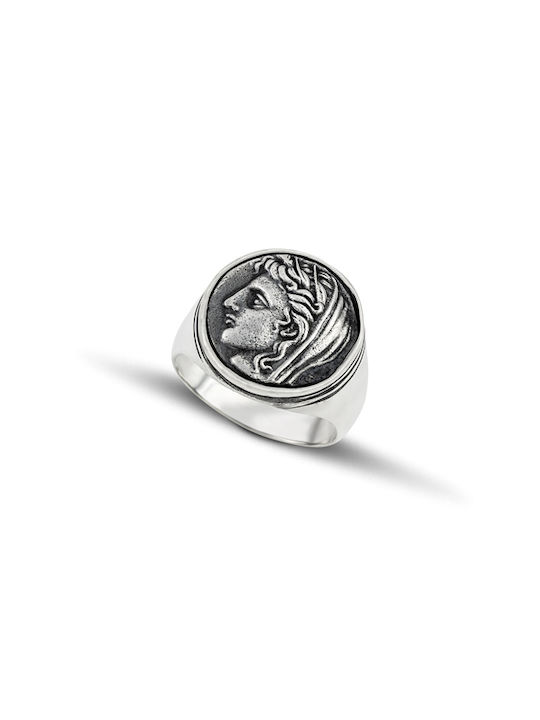 Hillas Herren Ring aus Silber