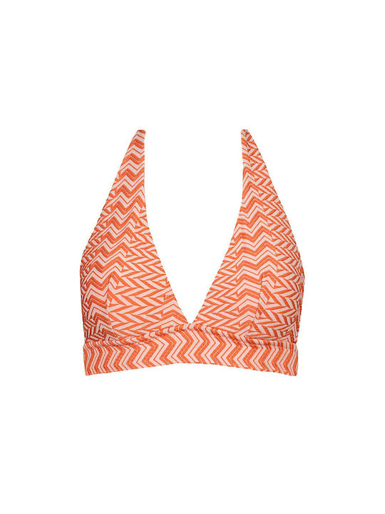 Solano Swimwear Offtides vol.I Bikini Τριγωνάκι με Ενίσχυση Πορτοκαλί