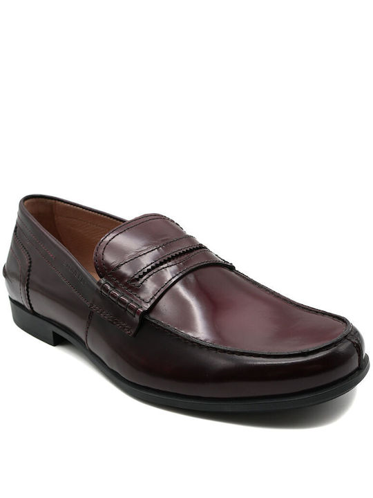 Stonefly Men's Moccasins Burgundy