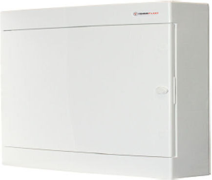 Aca Aca Wall Mounted Fuse Box, 1 Row, 24 Elements P503xY236xB112mm