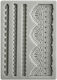 Stamperia Lace Καλούπι Σιλικόνης για Πηλό