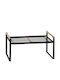 Andrea House Tabletop Metal Base 34.5cm Black