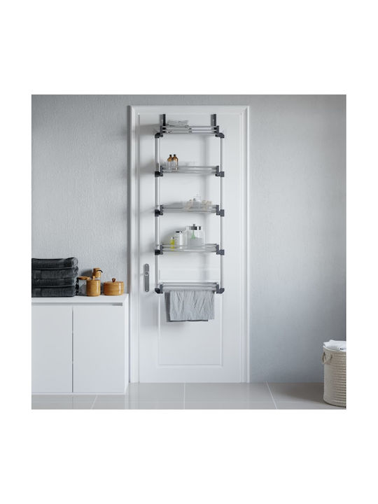 vidaXL Κρεμαστό Ράφι Μεταλλικό 52x20x135εκ. Μπλε