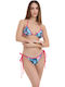 Bikini Τριγωνάκι με Ενίσχυση Floral