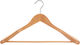 5Five Clothes Hanger Brown 151512 1pcs