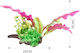 Tpster Aquarium Ornament Artificial Plant
