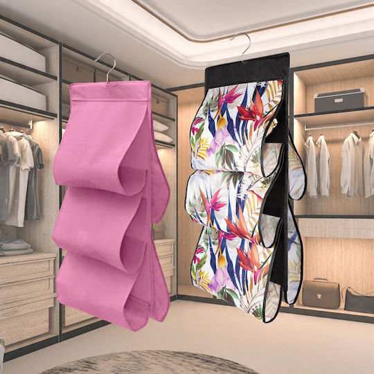 Guess Fabric Hanging Clothes Organizer 72x42cm