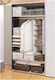 Ordinett Organizator Sertare În Culoare Ecru 28.5x28.5x14cm