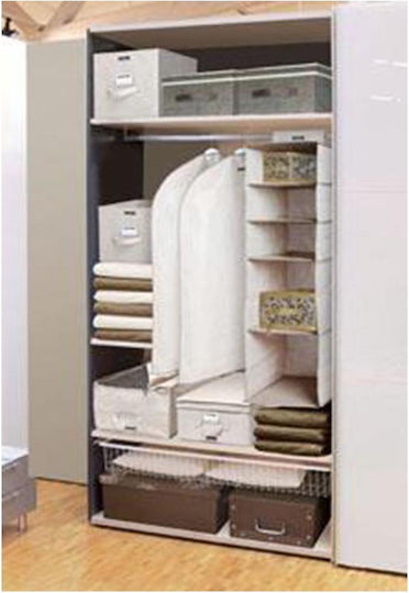 Ordinett Organizator Sertare În Culoare Ecru 28.5x28.5x14cm