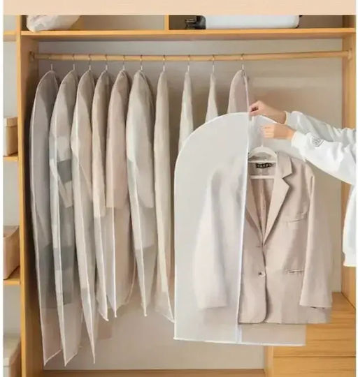 Mulex material textil Atârnare Husă pentru Haine 60x60x120cm 1buc