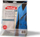 Forkal Plastic Hanging Storage Bag for Clothes / Coat 70x70x130cm 4pcs