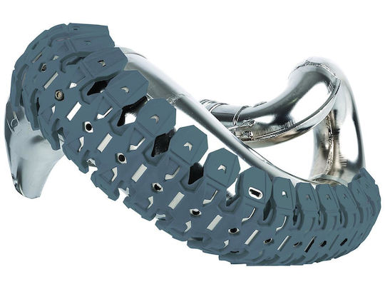 Polisport Motorrad-Auspuffschutz Gray