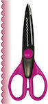 Scissors for Crafts 16cm with Metallic Blade Pink