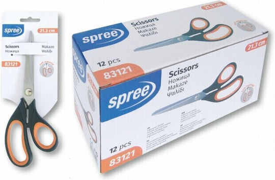Spree Foarfecă 15buc cu Inox Lamă Negru 1buc