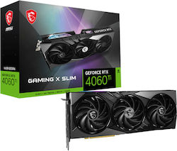 MSI GeForce RTX 4060 Ti 16GB GDDR6 Gaming X Slim Κάρτα Γραφικών