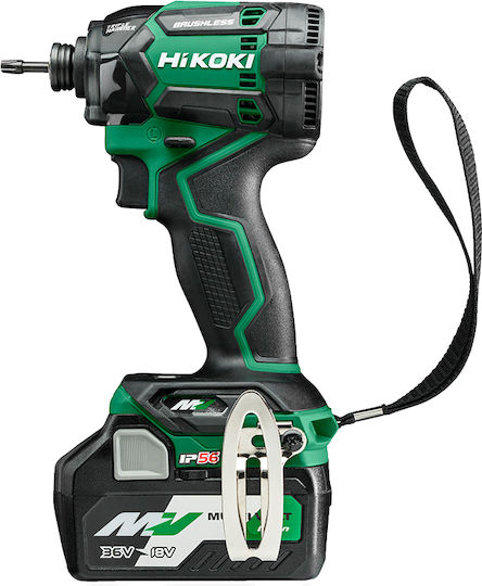 Hikoki WH36DCWRZ Παλμικό Κατσαβίδι Μπαταρίας Brushless 36V 1x2.5Ah & 1x1.5Ah