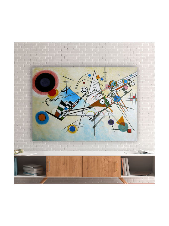 I-gallery Πίνακας Αντίγραφο του Wassily Kandinsky σε Καμβά 120x80cm