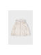 Mayoral Girls Fur Coat Beige with Ηood