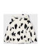 Kids' Fur Short with Hood Ecru