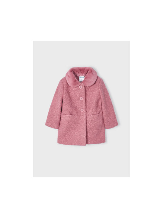 Mayoral Girls Coat Pink