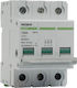 Noark 3-Poles General Use Panel Push Button Switch 63A