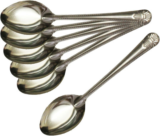 HOMie Metallic Silver Dessert Ice Cream Spoon 17cm