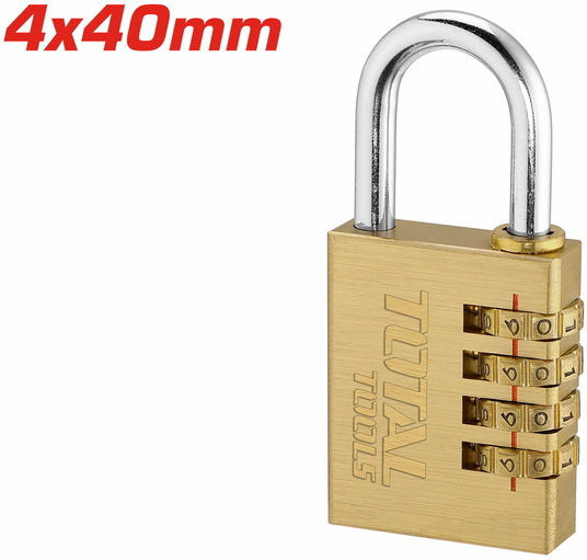 Total Bronz Lăcăt Potcoavă Combinație 40mm 1buc