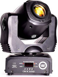 Light4me Φωτορυθμικό Spot LED DMX με Ρομποτική Κεφαλή Mini Spot 60 Moving Head Ψυχρό Λευκό