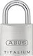 Abus Padlock Brass with Key 20mm 1pcs