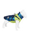 Animal Blue Waterproof Dog Coat with 25cm Back Length