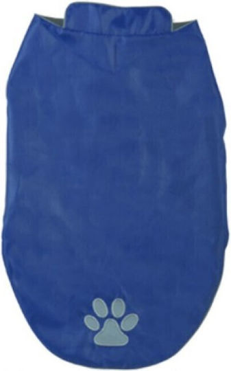Vitakraft Haine pentru câini Fleece / Impermeabil Albastru cu Lungimea Spateului 25 cm
