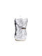 Denik Pets Silver Waterproof Dog Coat with Hood Medium with 35cm Back Length