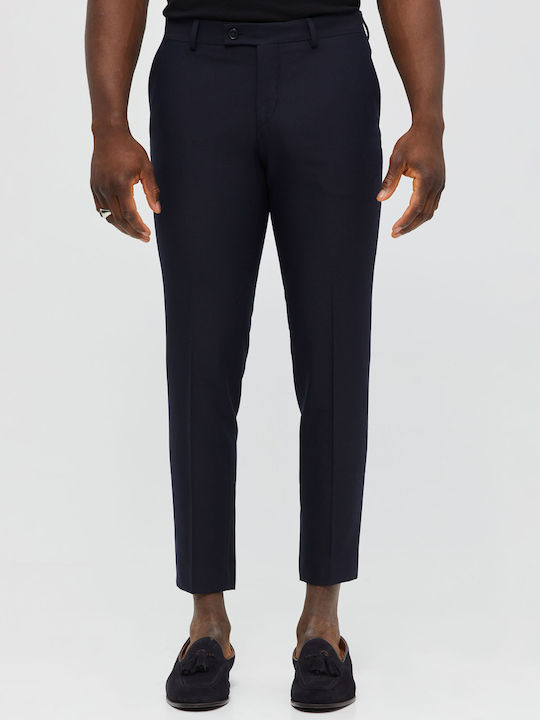 Aristoteli Bitsiani Men's Trousers in Slim Fit Blue